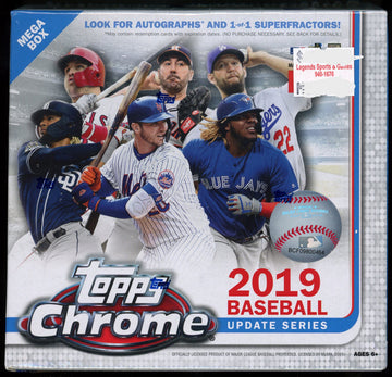 2019 Topps Chrome Update Baseball Mega Box