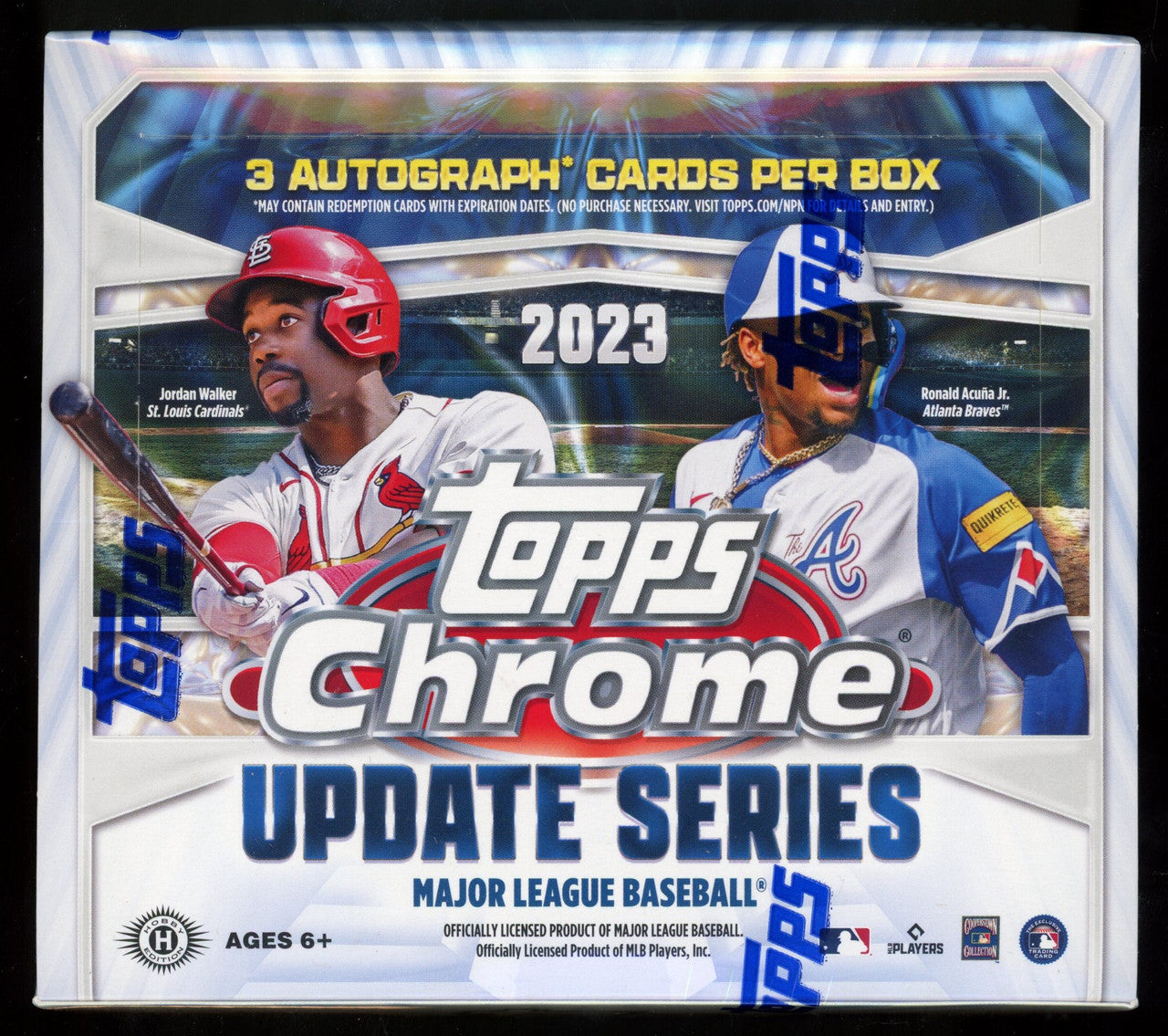2023 Topps Chrome Update Baseball Jumbo Hobby Box