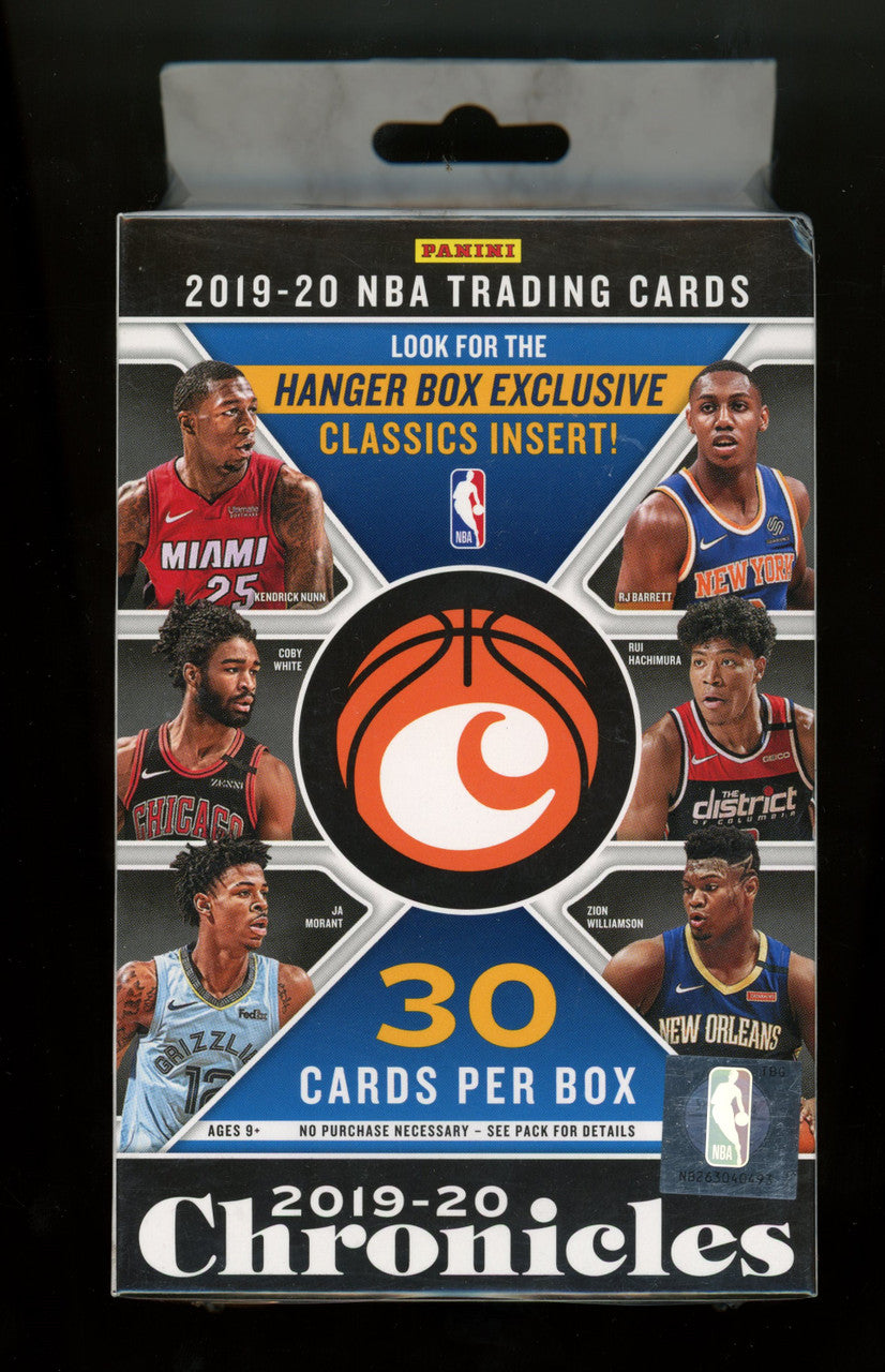 2019/20 Panini Chronicles Basketball Hanger Box