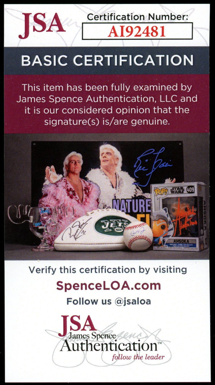 1993 Fleer Roger Clemens Signed Autographed Card #12 JSA
