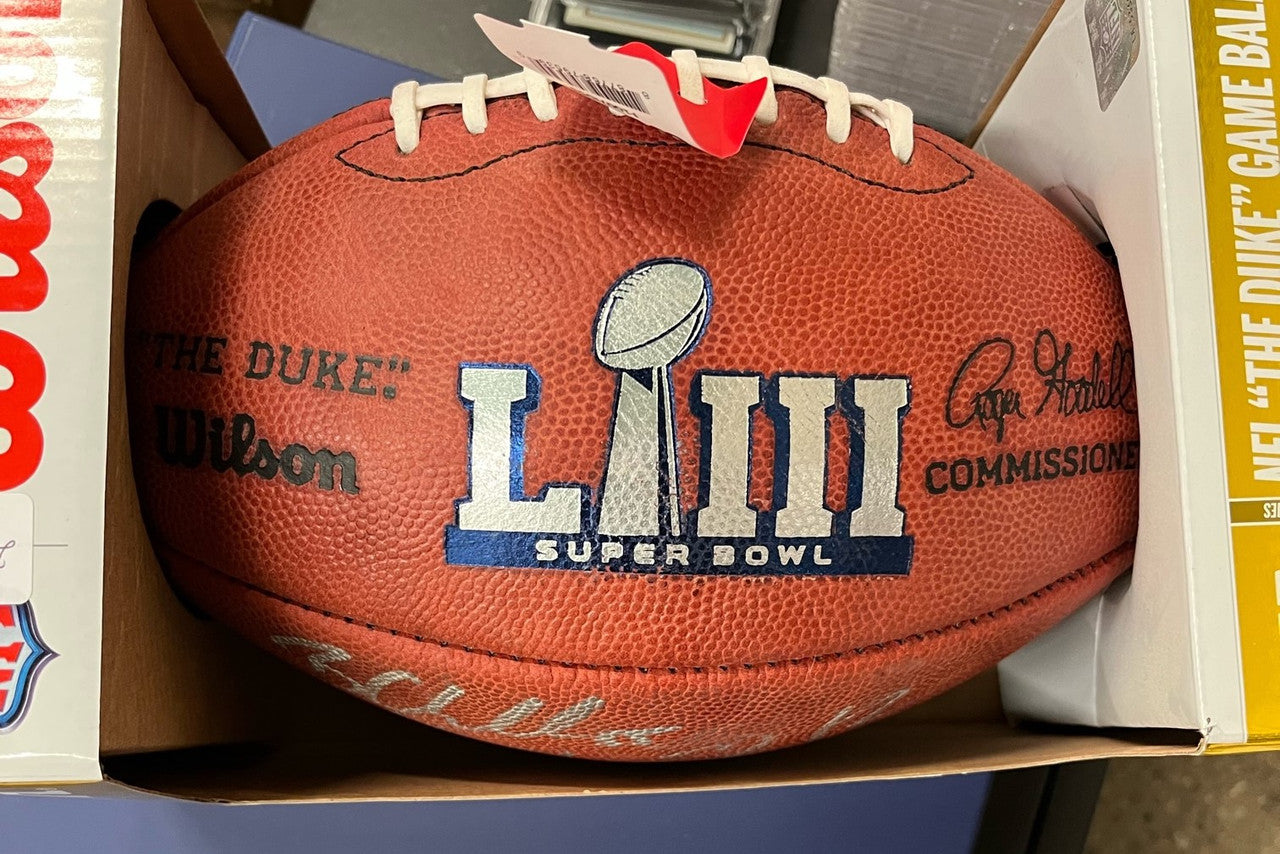 McCaffrey/Chubb/Trubisky/Mayfield/Gibbs Signed Super Bowl Duke Football JSA
