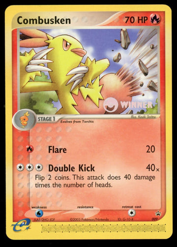 Pokemon Combusken Winner Promo #009