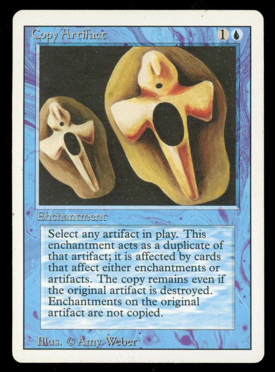 Magic The Gathering MTG Copy Artifact Revised