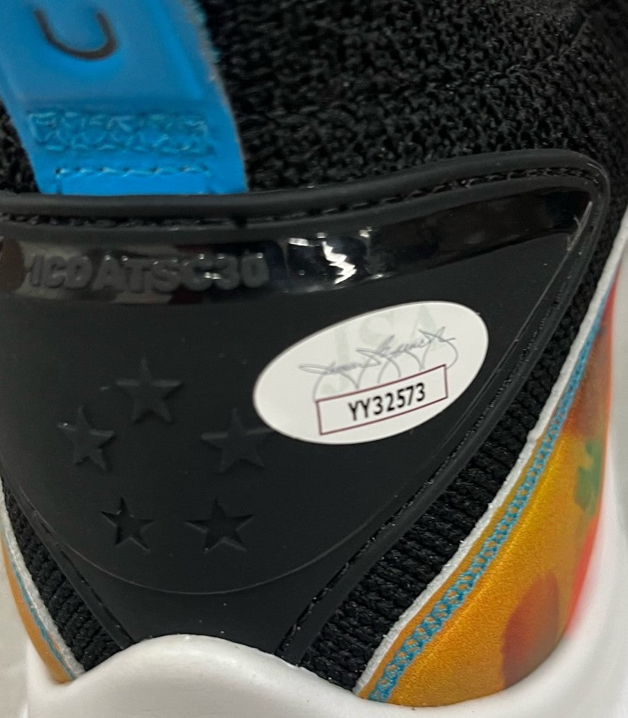 Stephen Steph Curry Signed Autographed Curry 8 Shoes JSA