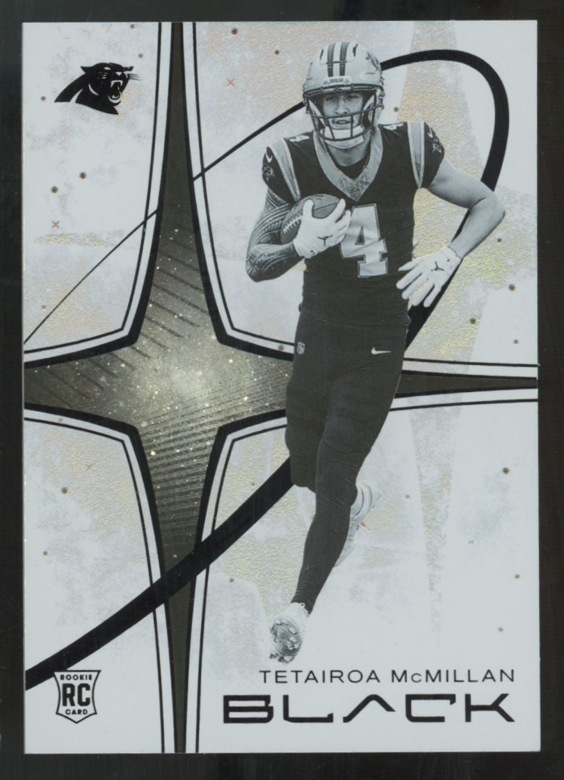 2025 Panini Black Tetairoa McMillan RC White Night SSP #20