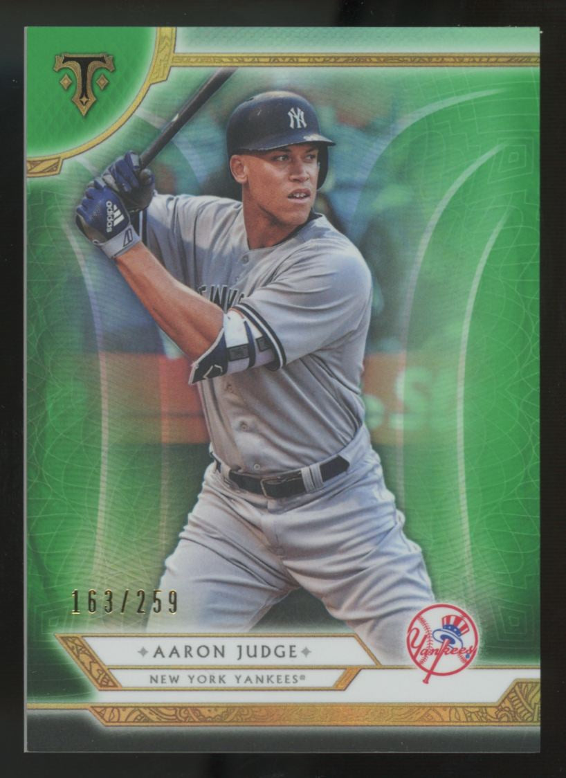 2018 Topps Triple Threads Aaron Judge Emerald /259 #49