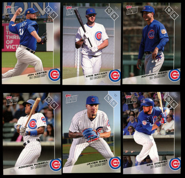 2017 Topps Now Opening Day Chicago Cubs Complete Set (15/15)