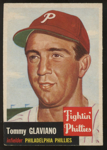 1953 Topps Tommy Glaviano #140 EX/MT
