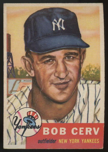 1953 Topps Bob Cerv #210 G/VG