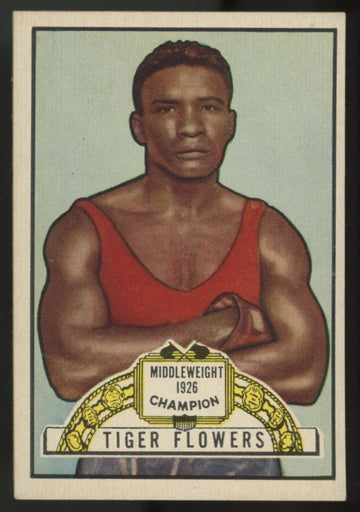 1951 Topps Ringside Tiger Flowers #42 EX-MT