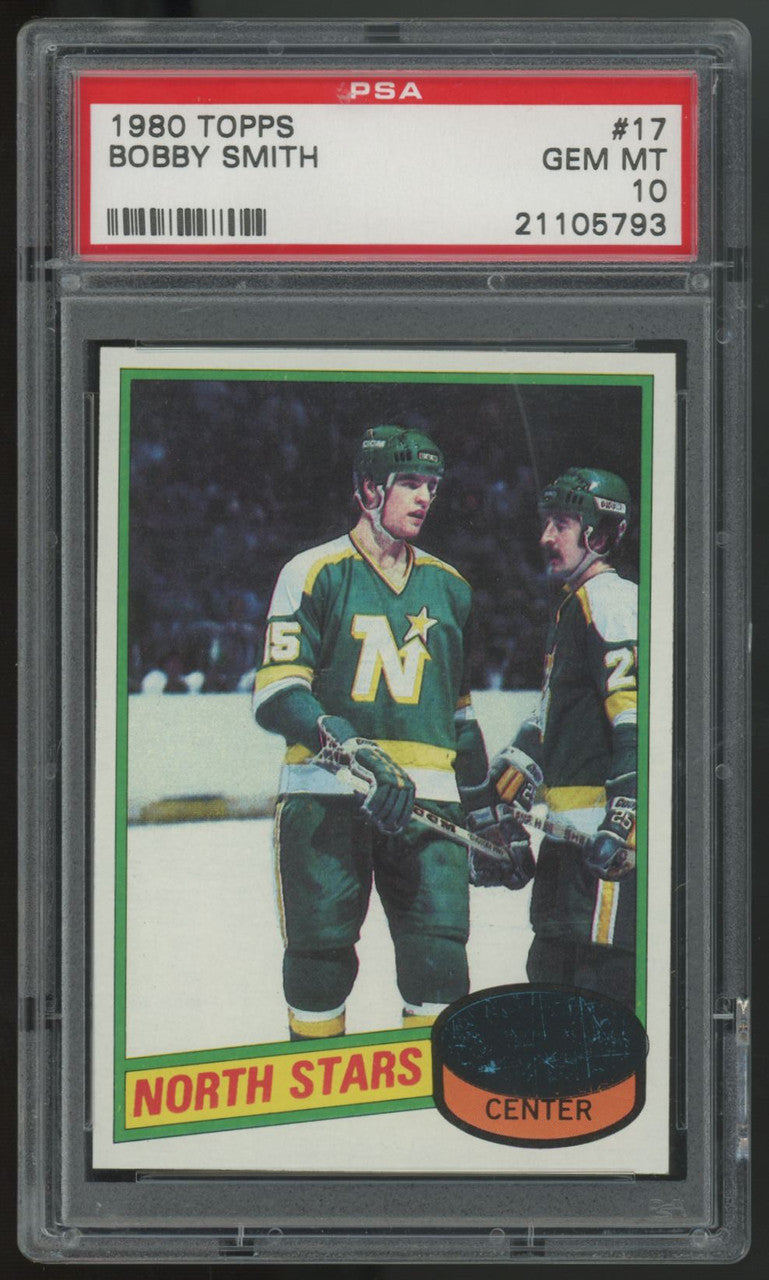 1980-81 Topps Bobby Smith #17 PSA 10 Pop 2