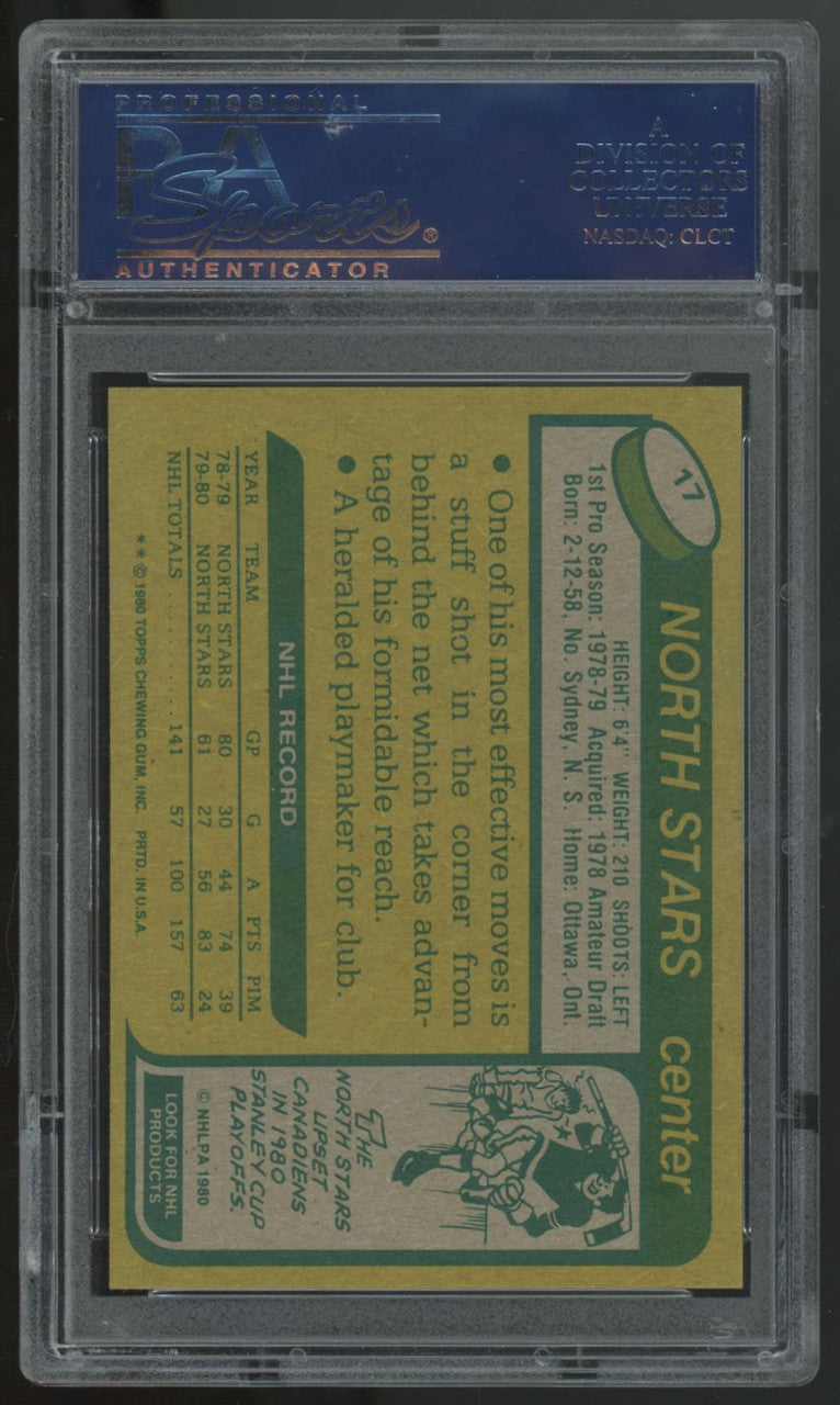 1980-81 Topps Bobby Smith #17 PSA 10 Pop 2