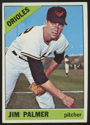 1966 Topps Jim Palmer RC #126 VG/EX "A"
