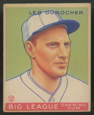 1933 Goudey Leo Durocher #147 VG/EX