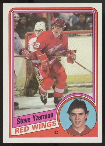 1984-85 Topps Steve Yzerman RC #49 NM "G"