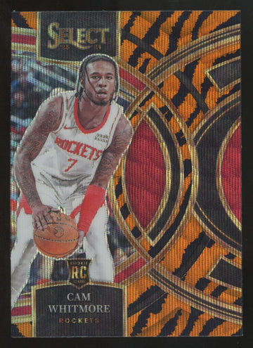 2023-24 Panini Select Cam Whitmore RC Premier Tiger Prizm SSP #118