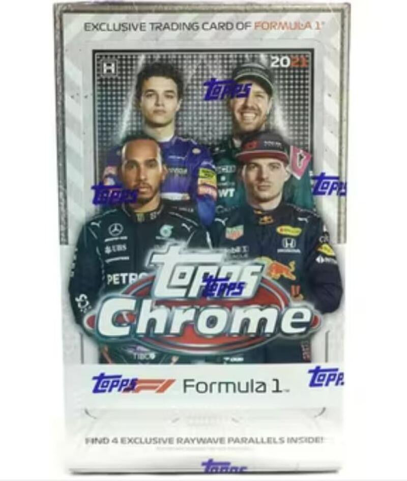 2021 Topps Formula 1 Chrome Racing Hobby Lite Box