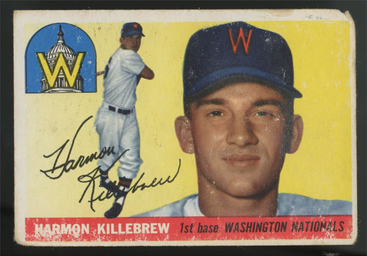 1955 Topps Harmon Killebrew RC #124 Poor