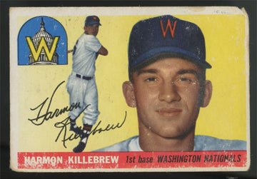 1955 Topps Harmon Killebrew RC #124 Poor