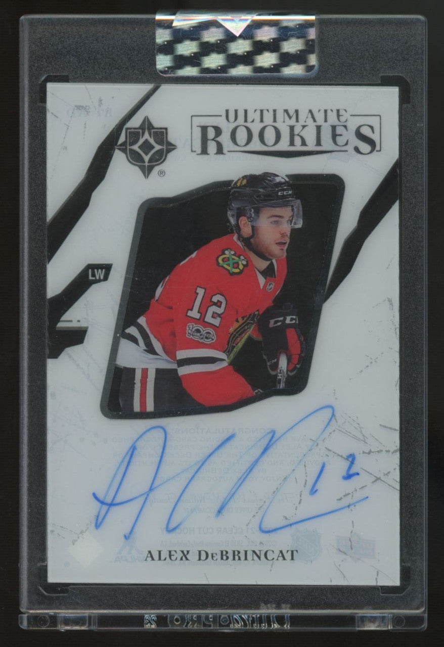 2020-21 Upper Deck Clear Cut Alex DeBrincat RC Ultimate Rookie Auto #RT-AD
