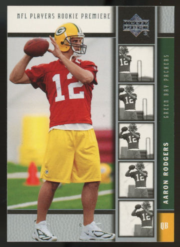 2005 Upper Deck Aaron Rodgers RC #16 NM-MT