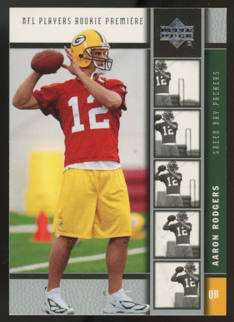 2005 Upper Deck Aaron Rodgers RC #16 NM-MT
