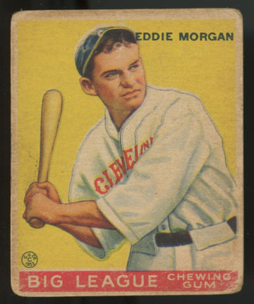1933 Goudey Eddie Morgan #116 Good