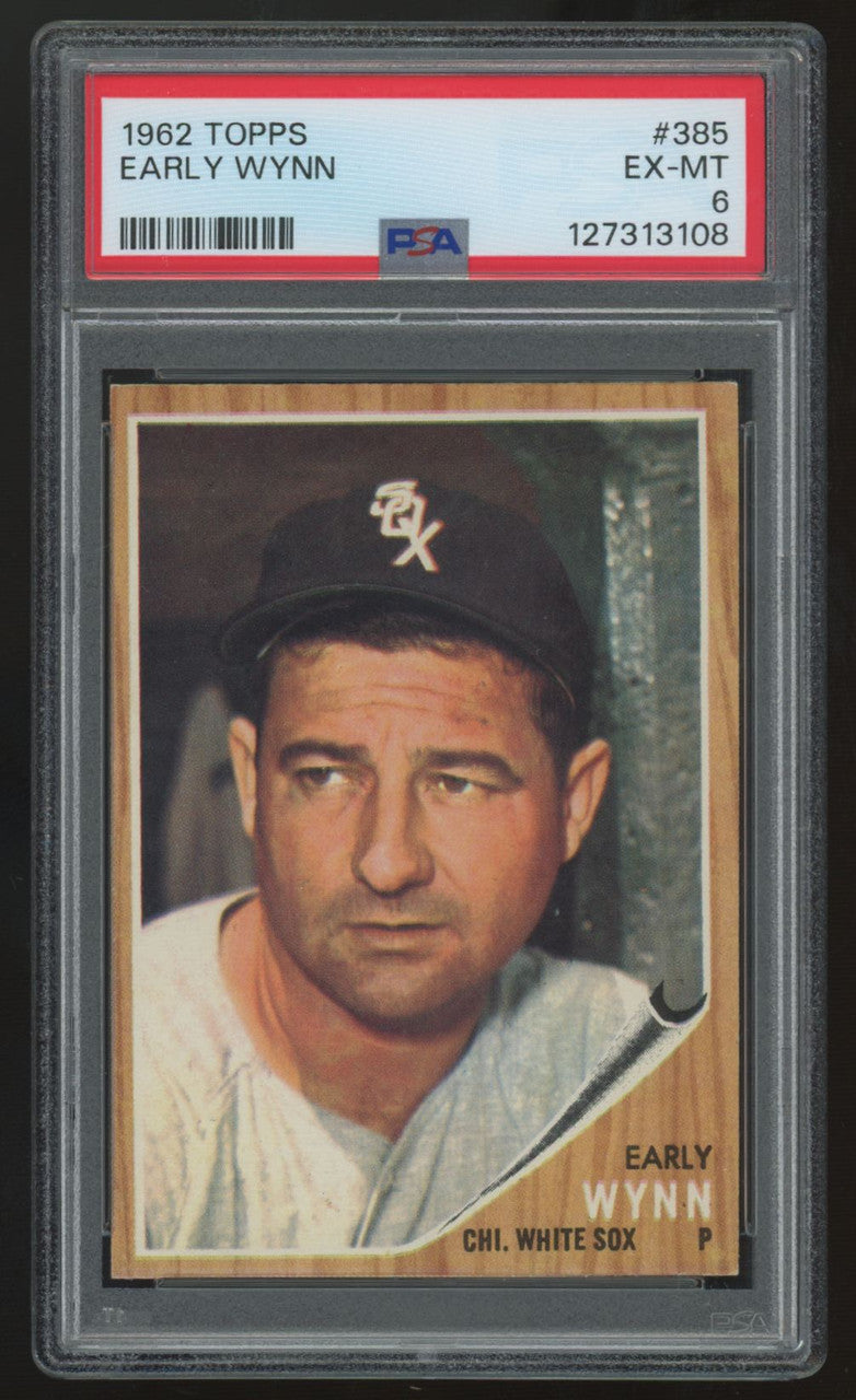 1962 Topps Early Wynn #385 PSA 6