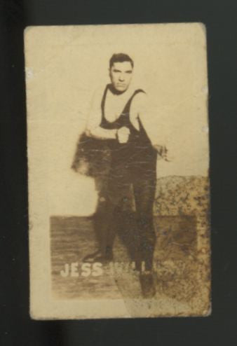 1948 Topps Magic Jess Willard Boxing Champions #7 Poor