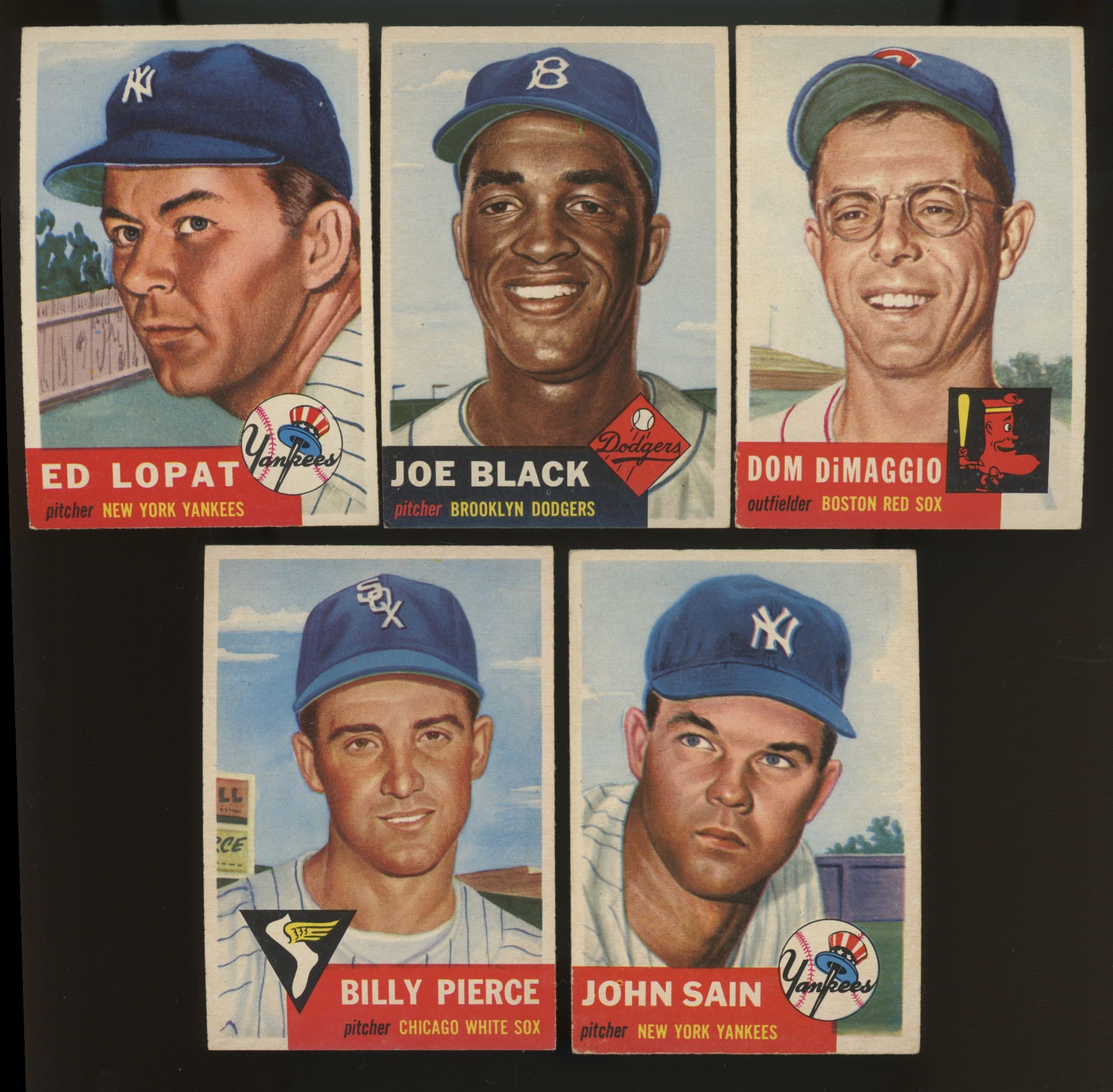 1953 Topps Baseball Complete Set (274) VG-EX