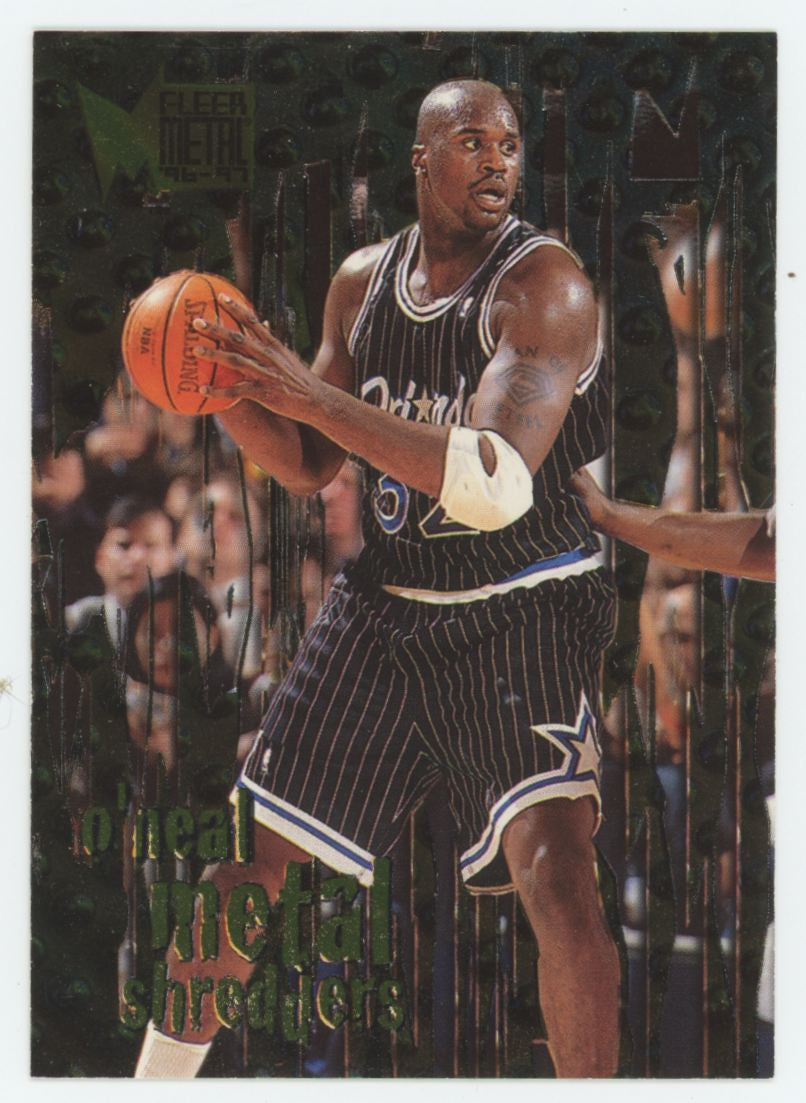 1996-97 Fleer Metal Shaquille O'Neal Metal Shredders #143