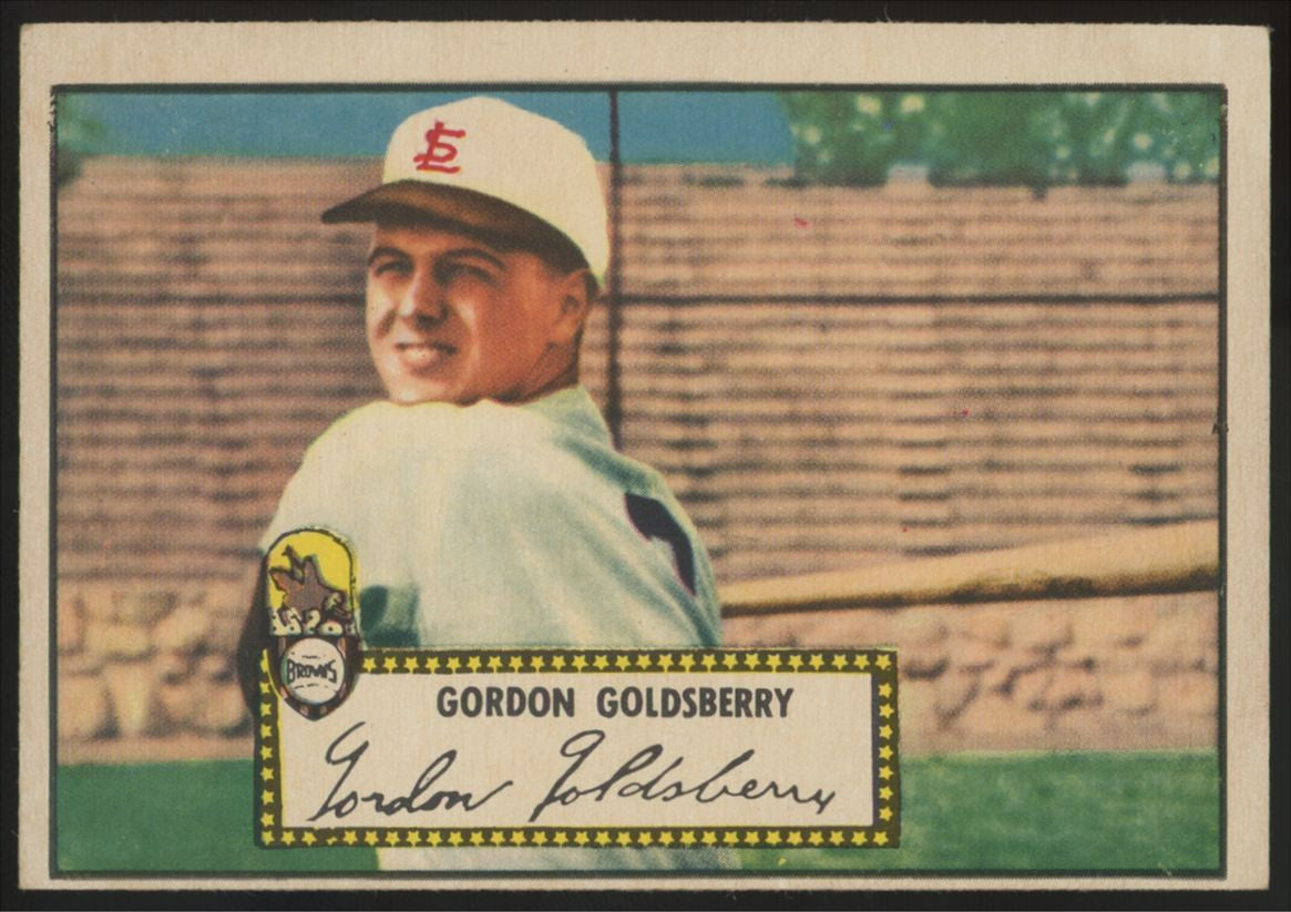 1952 Topps Gordon Goldsberry RC #46 VG