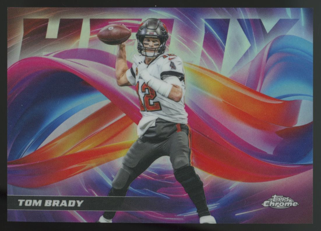 2025 Topps Chrome Tom Brady Helix SSP #HX-1