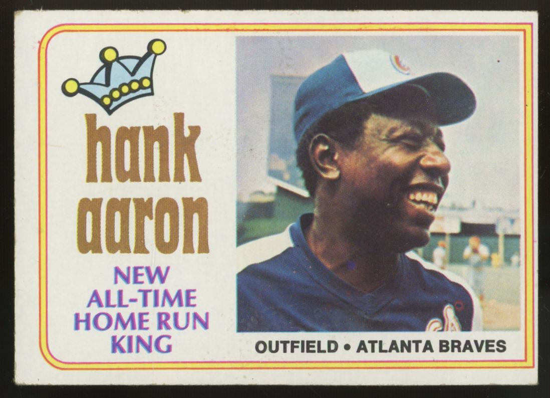 1974 Topps Hank Aaron #1 VG