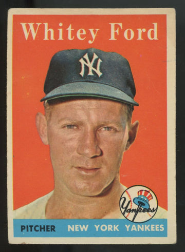 1958 Topps Whitey Ford #320 Good