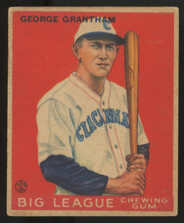 1933 Goudey George Grantham #66 VG-EX