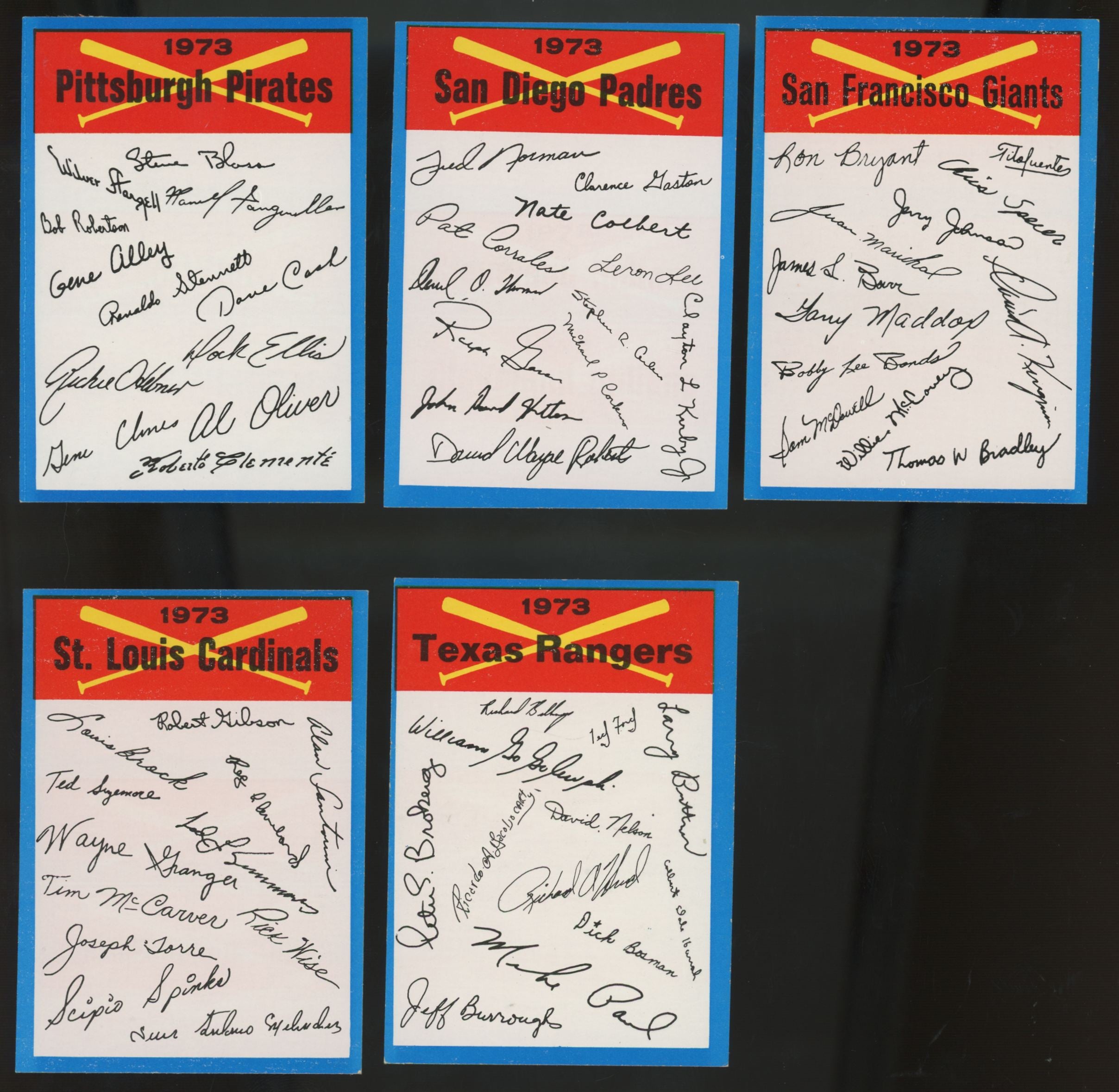 1973 Topps Baseball Team Checklist Set NM With / 1 Graded Card CSG 6