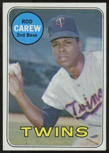 1969 Topps Rod Carew #510 VG (Crease)