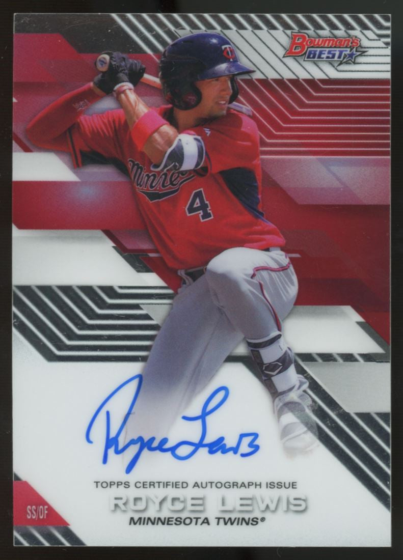 2017 Bowman's Best Royce Lewis Prospect Auto #B17-RL