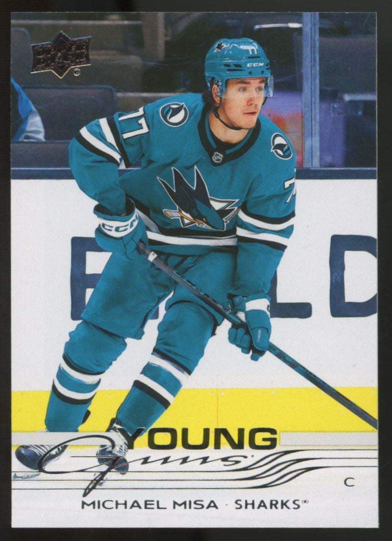 2025-26 Upper Deck Series Two Michael Misa RC Young Guns #487