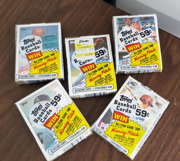 1985 Topps Baseball Cello Packs 5ct Lot