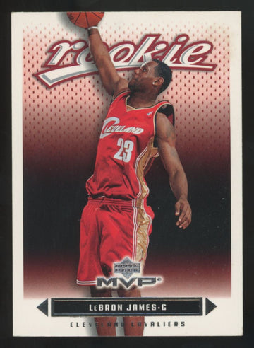 2003-04 Upper Deck MVP LeBron James RC #201 EX