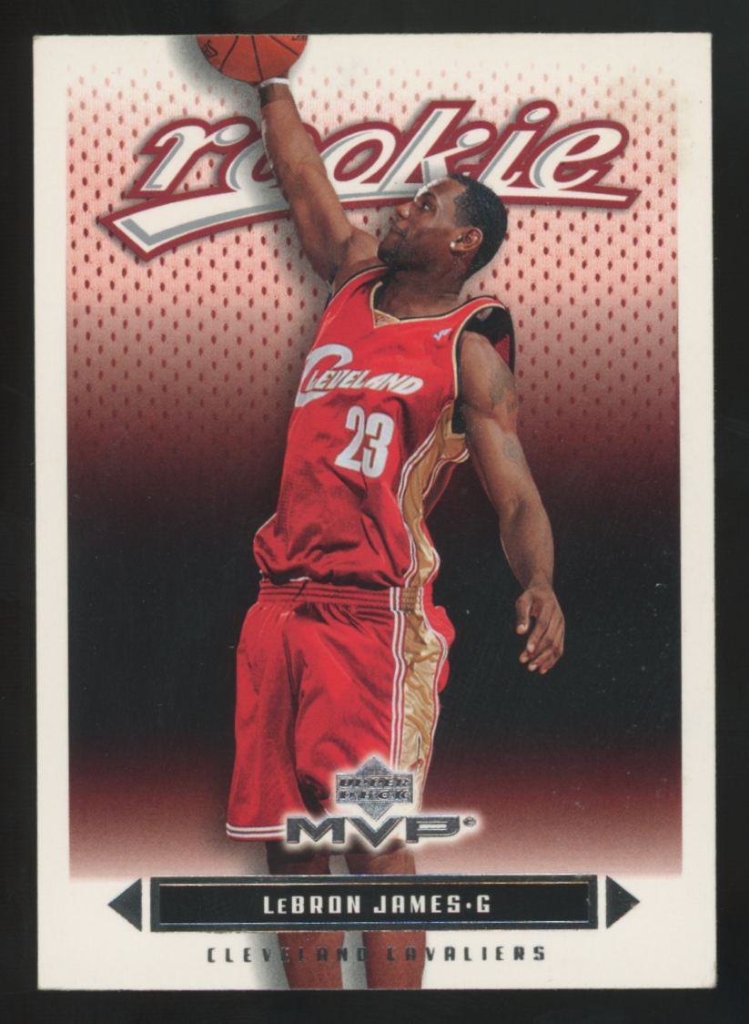 2003-04 Upper Deck MVP LeBron James RC #201 EX