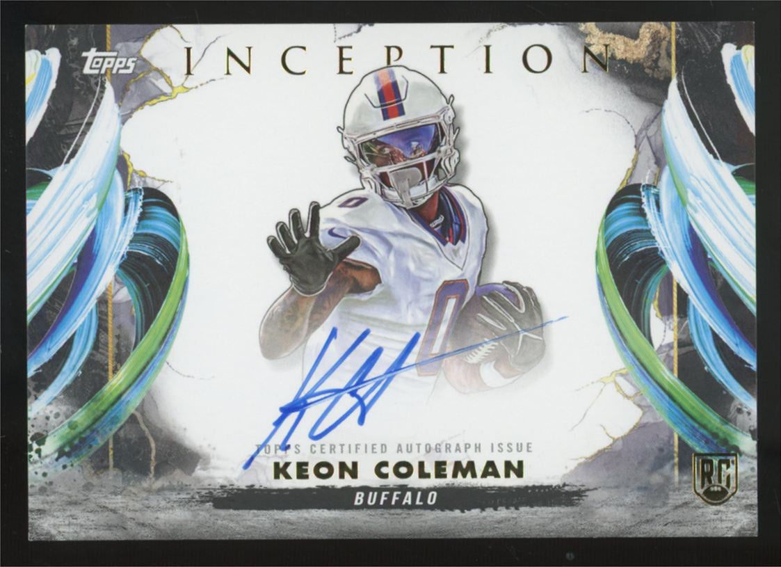 2024 Topps Inception Keon Coleman RC Auto Variation #RAV-KC