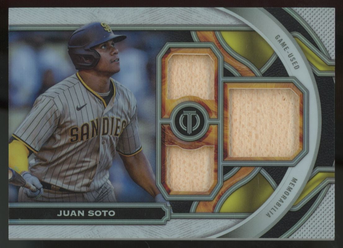 2023 Topps Tribute Juan Soto Triple Bat Relic /199 #TR-JS