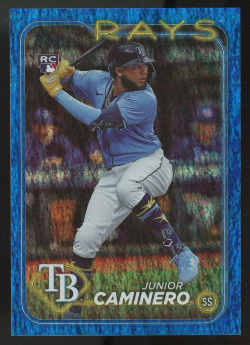 2024 Topps Series Two Junior Caminero RC Blue Foil /999 #628