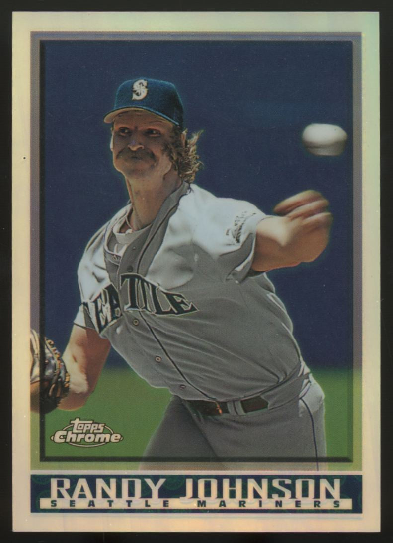 1998 Topps Chrome Randy Johnson Refractor #150