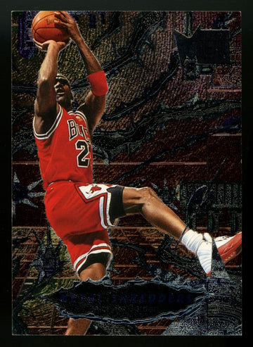 1996-97 Fleer Metal Michael Jordan Metal Shredders #241 "A"