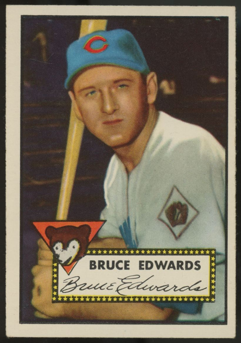 1952 Topps Bruce Edwards #224 EX
