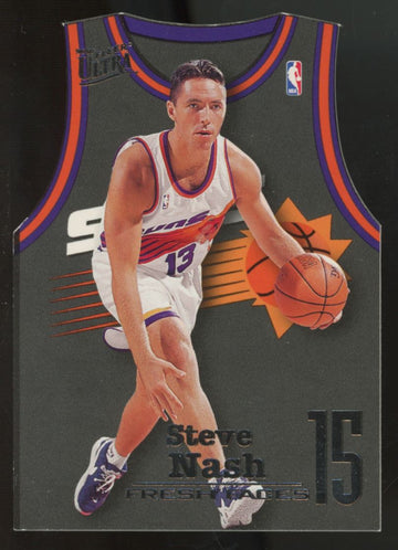 1996-97 Fleer Ultra Steve Nash RC Fresh Faces #8